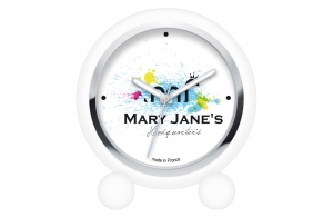 Montre pendulette personnalisée de bureau en silicone