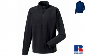 Sweat micro polaire col camioneur Russell pour personnalisation avec logo 