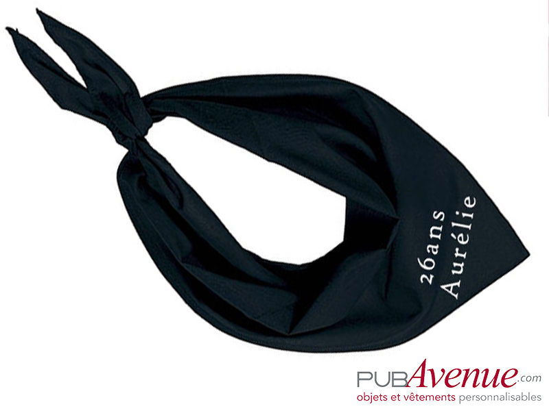 Bandana personnalisé anniversaire Bandana personnalisé anniversaire