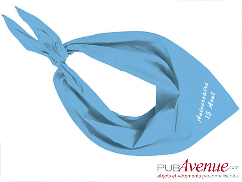 Bandana personnalisé anniversaire Bandana personnalisé anniversaire