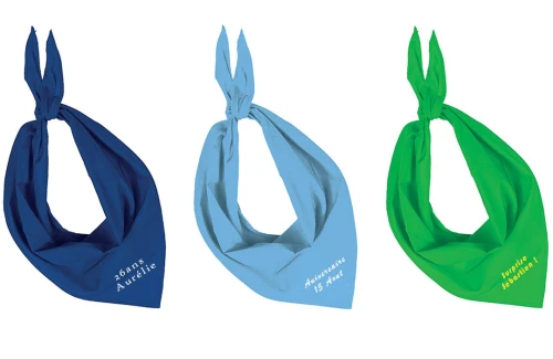 Bandana personnalisé pour anniversaire