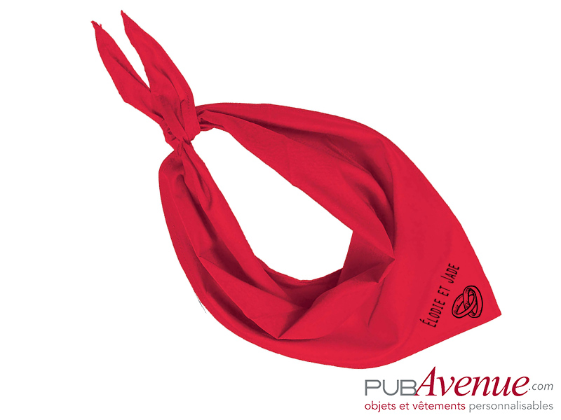 Bandana mariage personnalisé Bandana mariage personnalisé