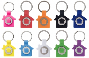 Porte-clés maison personnalisable en express