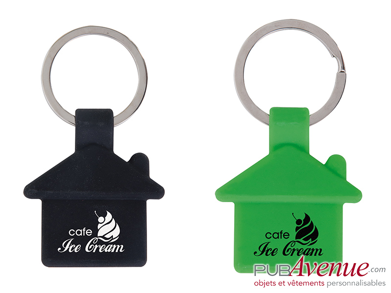 Porte-clés maison personnalisé en express Porte-clés maison personnalisé en express