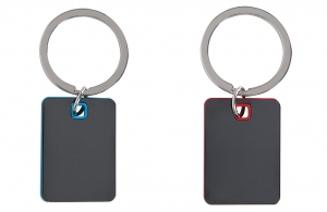 Porte-clés rectangle personnalisable en express