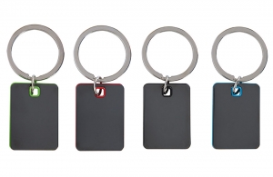 Porte-clés rectangle personnalisable en express