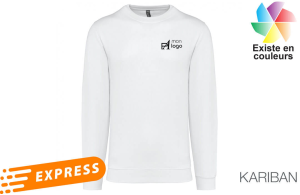 Sweat personnalisé unisexe livraison express