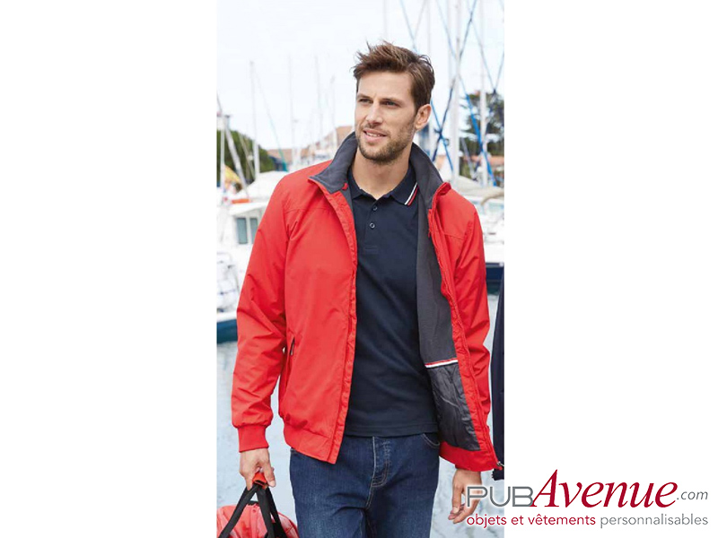 Blouson personnalisé doublure polaire homme Blouson personnalisé doublure polaire homme