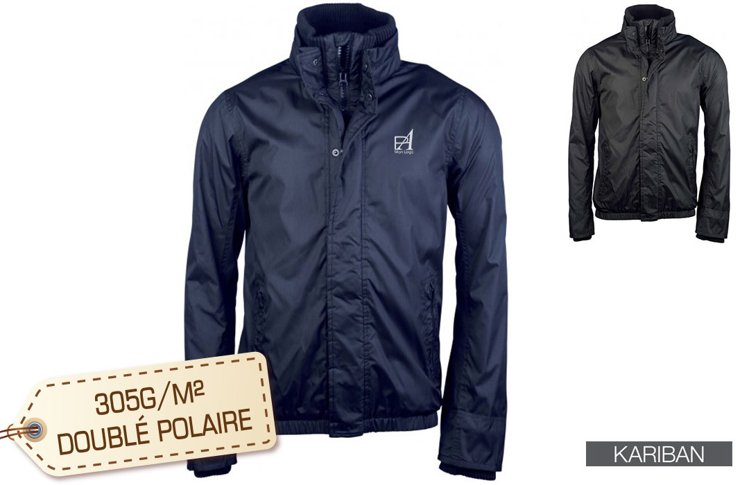 Blouson haut de gamme publicitaire personnalisé pas cher 