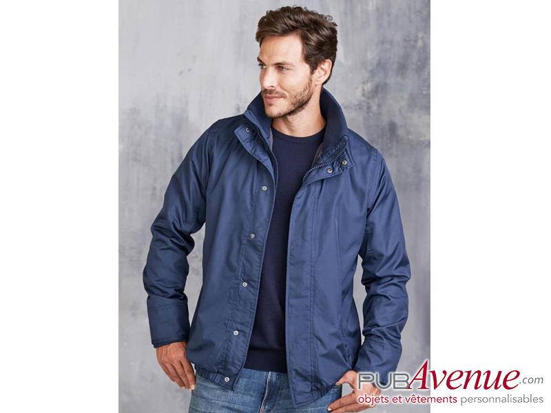 Blouson homme doublé polaire personnalisé Blouson homme doublé polaire personnalisé