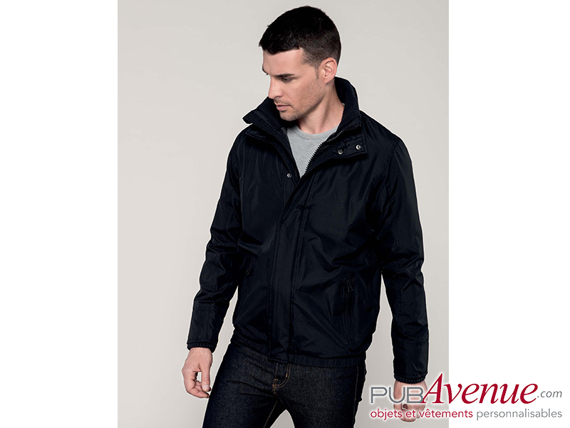 Blouson homme personnalisé doublé polaire Blouson homme personnalisé doublé polaire