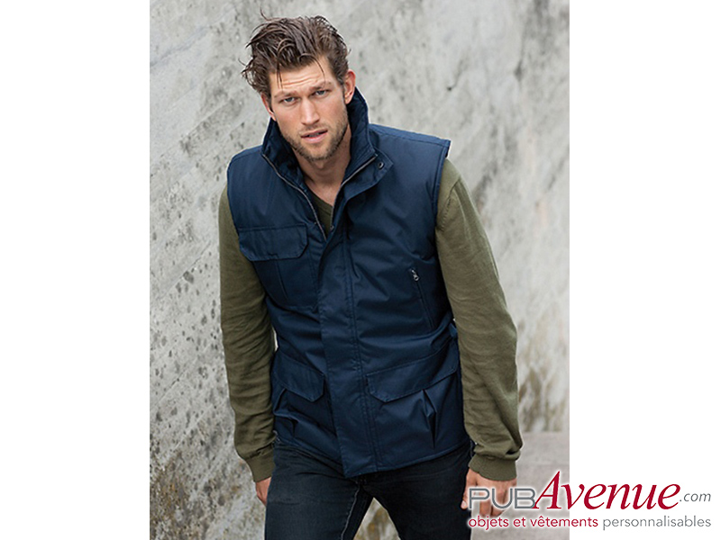 Bodywarmer gilet worker personnalisable Bodywarmer gilet worker personnalisable
