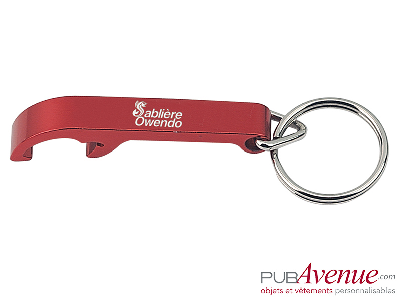 Porte-clés décapsuleur personnalisé en express Porte-clés décapsuleur personnalisé en express