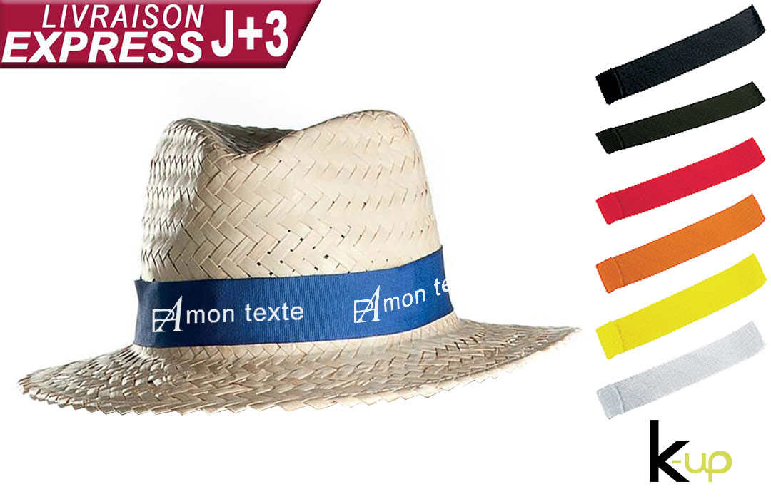 Chapeau personnalisé livraison express