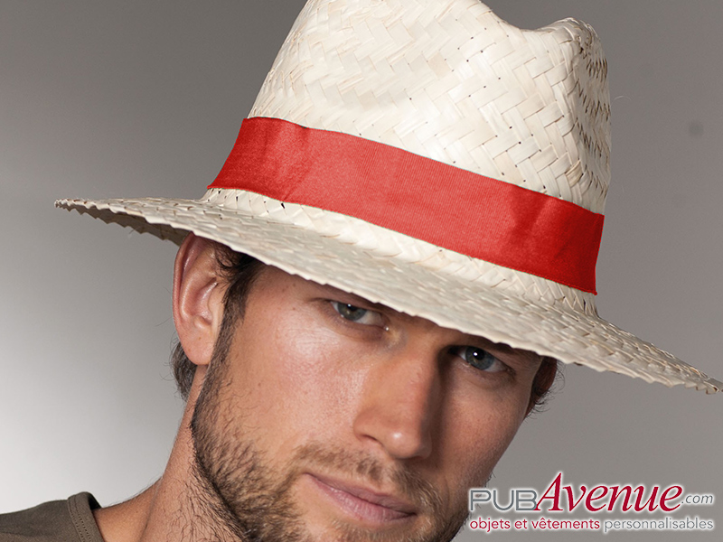 Chapeau panama en express personnalisable Chapeau panama en express personnalisable