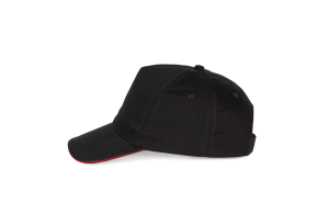 Casquette publicitaire à visière sandwich livraison express