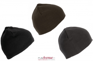 Bonnet tricoté en coton biologique naturel