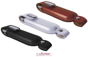 Clé USB personnalisée en cuir classic leather