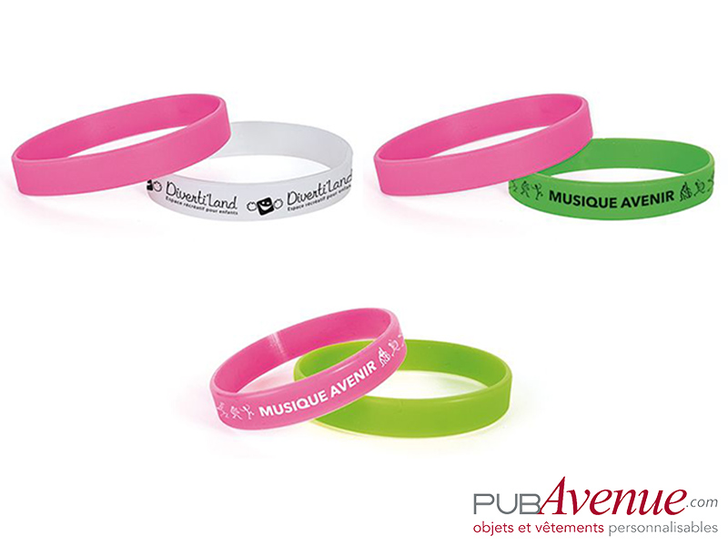 Bracelet silicone en express personnalisé Bracelet silicone en express personnalisé