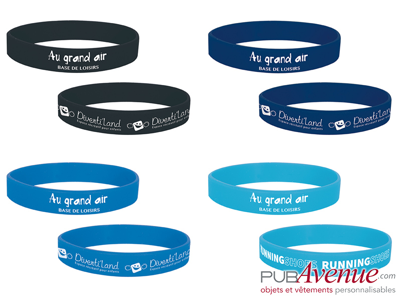 Bracelet silicone personnalisable en express Bracelet silicone personnalisable en express