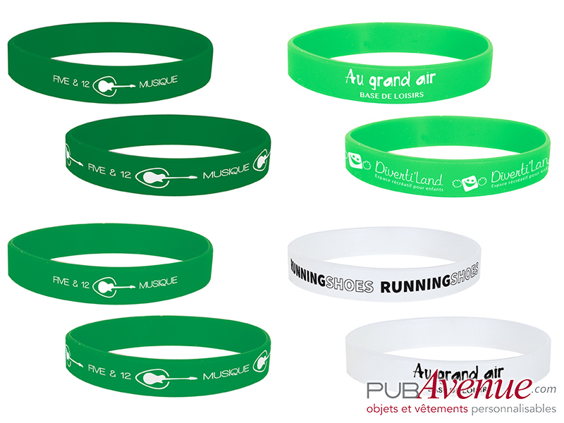 Bracelet silicone personnalisé en express Bracelet silicone personnalisé en express