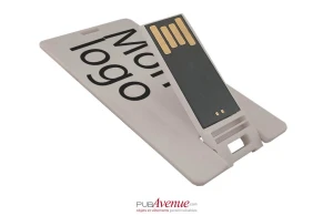 Mini clé USB personnalisée format carte plate