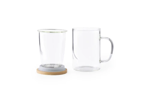 Tasse à thé personnalisée écologique Masty de 450 ml