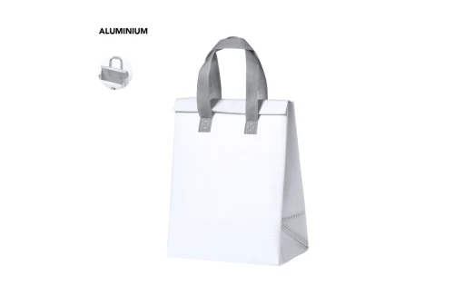 Sac isotherme publicitaire pliable Pabbie en non-tissé laminé