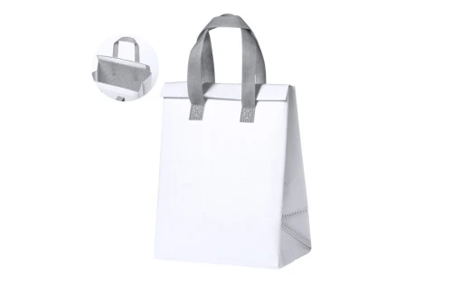 Sac isotherme publicitaire pliable Pabbie en non-tissé laminé