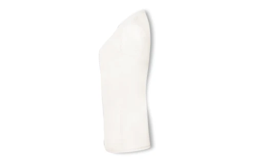 T-shirt personnalisé à manches courtes bio keya MC150 écru naturel pour femme