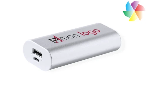 Batterie externe de secours personnalisable powerbank publicitaire Hylin 2200 mAh 
