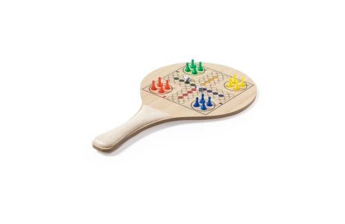 Raquette de plage personnalisée Pecter multi jeu en bois écologique