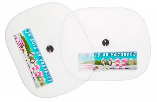 Pare soleil personnalisé Korenty pour fenêtre de voiture