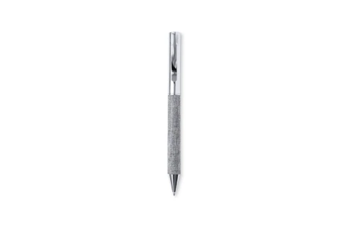 Stylo personnalisé en métal chromé recouvert de RPE recyclé Higolf
