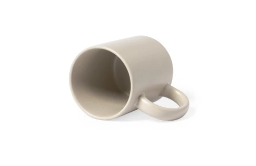 Mug publicitaire Malik de 370 ml à finition mate naturelle
