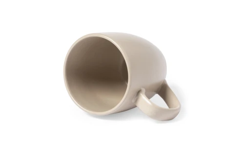 Tasse personnalisée Leslie de 470ml finition mate naturelle