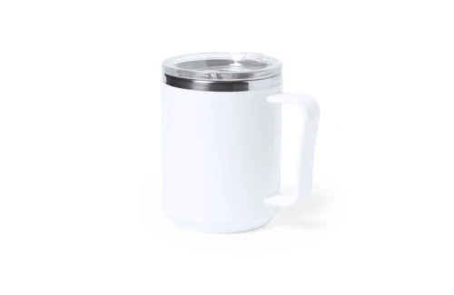Mug isotherme personnalisé Tikam acier inoxydable mat de 350 ml