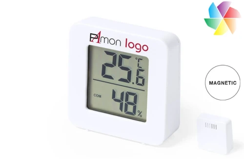 Station météo publicitaire personnalisée Tynna à fixation magnétique 