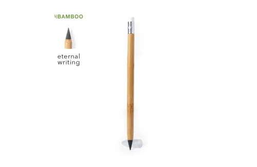 Crayon éternel en bambou personnalisé Billy avec gomme