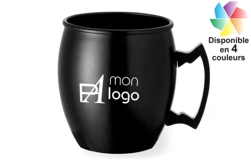 Mug en aluminium Ashley publicitaire personnalisé 