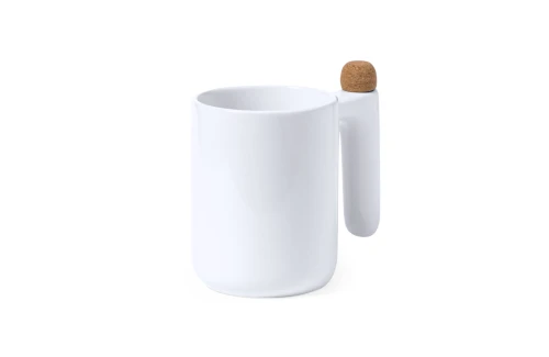 Tasse personnalisée Beverly de 500 ml avec agitateur extensible
