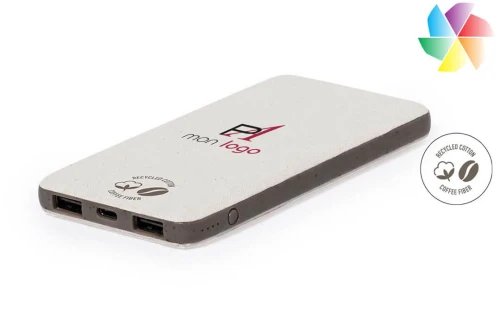 Batterie externe powerbank publicitaire personnalisable Mayer 5000 mAh 