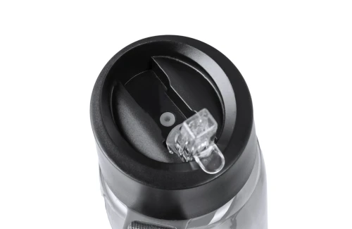Gourde à bouton poussoir en RPET recyclé Alborez personnalisée
