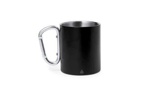 Mug personnalisé Lecrer en acier inox recyclé de 300ml