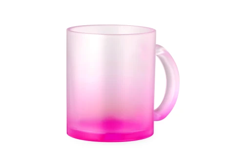 Tasse publicitaire verre coloré dégradé Osaka de 350 ml pour sublimation