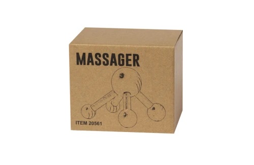 Masseur manuel en bois personnalisé Avati à quatre billes