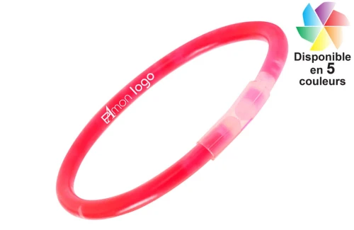 Bracelet personnalisé Lumineux Vexa fluorescent