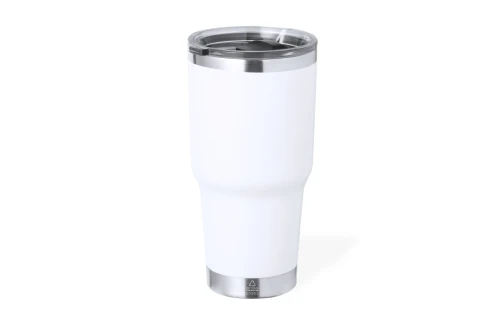 Mug isotherme personnalisé Tobey en acier inox recyclé de 600 ml