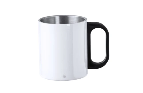 Mug personnalisé en inox recyclé Korpla de 300 ml à double paroi