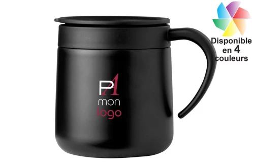 Mug isotherme publicitaire personnalisé Bokat de 330 ml 